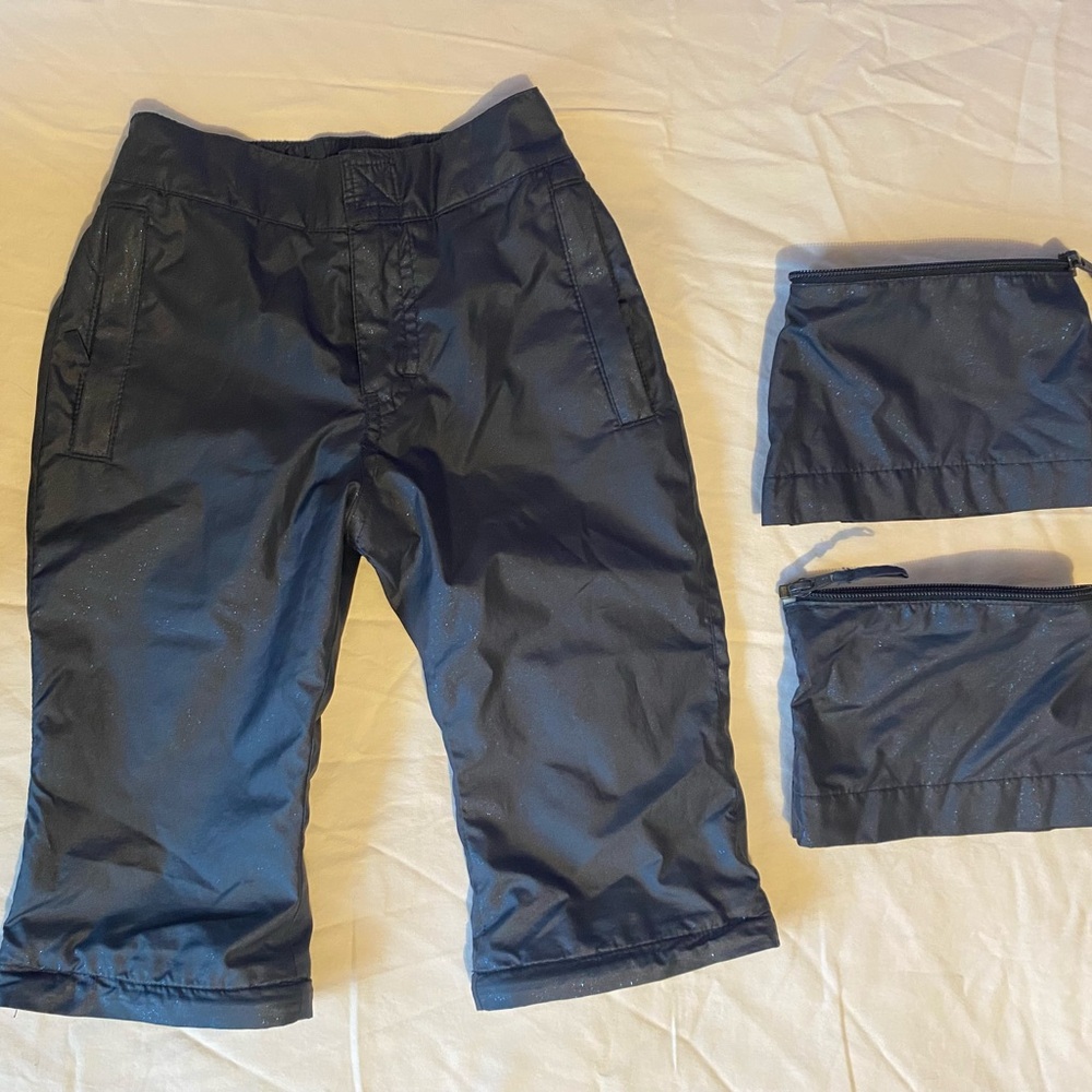 VINTAGE GAP Kids Sparkly Two-fer Athletic Pants